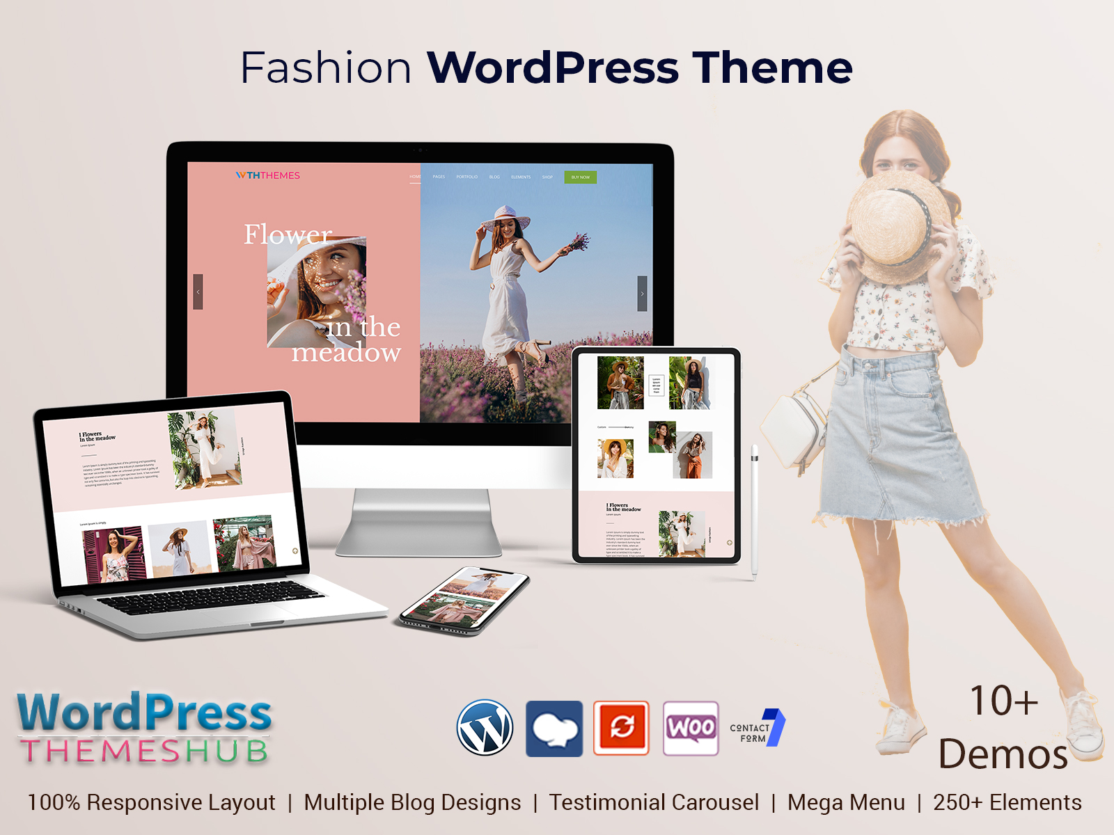 Responsive Fashion Store WordPress Themes To Sell Products