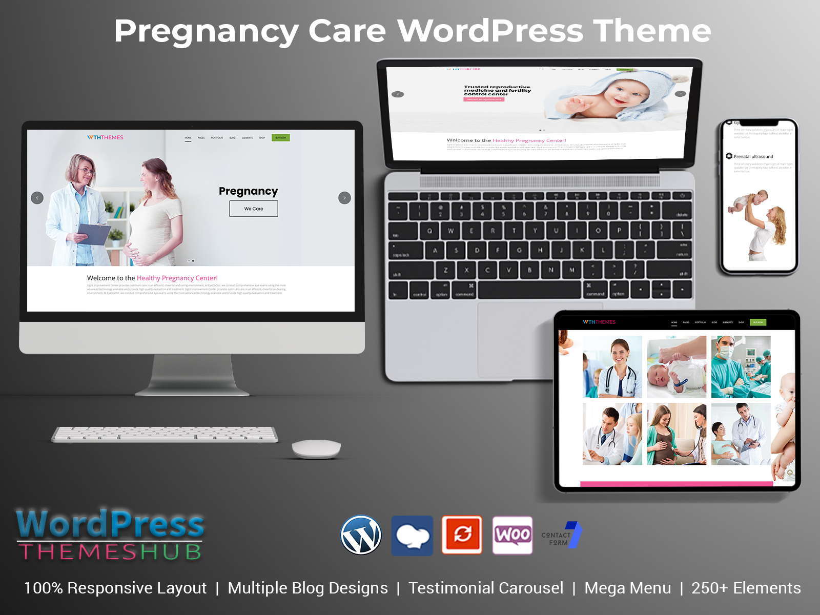 Pregnancy Care WordPress Theme For Small To Medium Business Owners