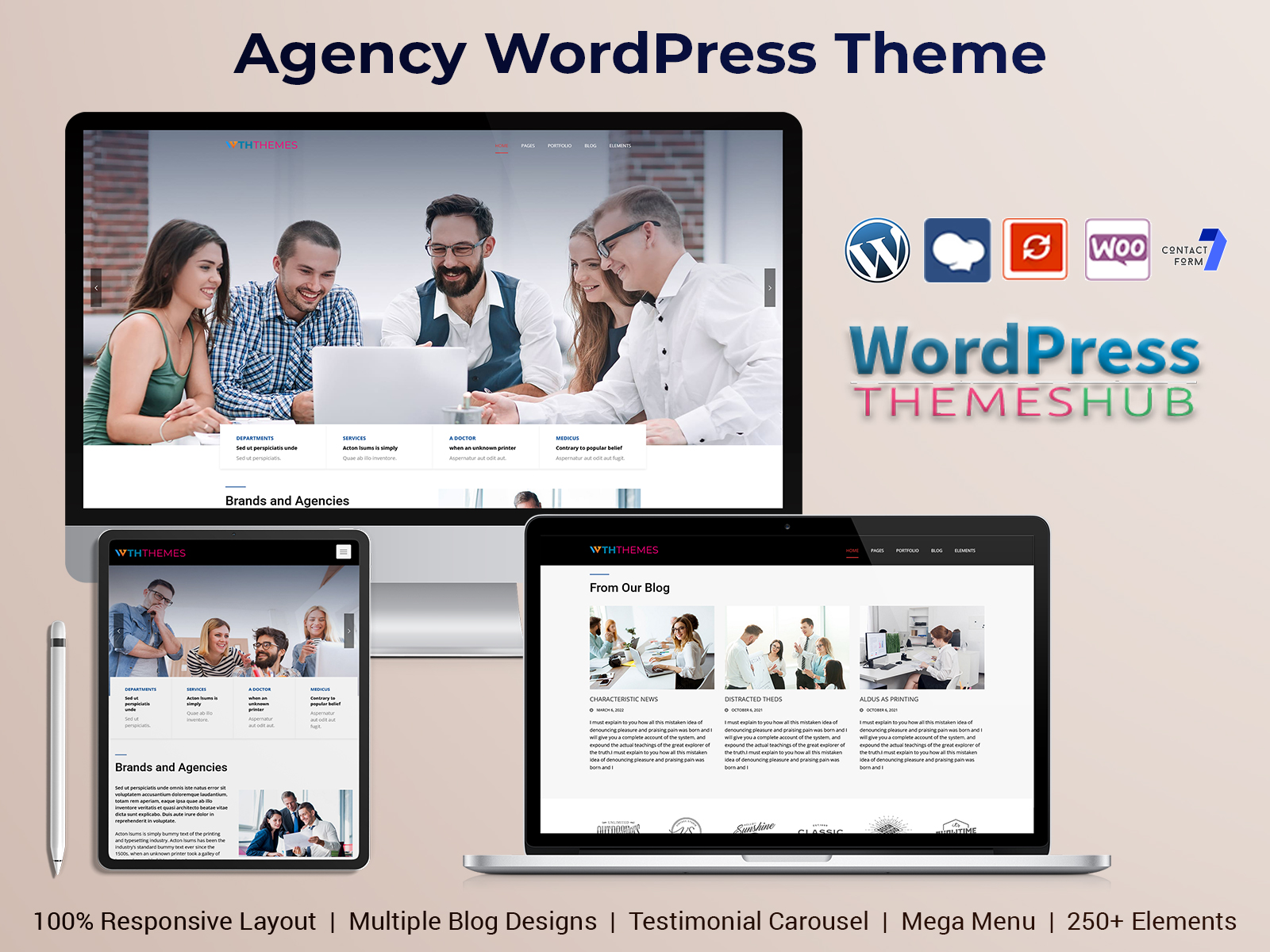 Agency WordPress Theme To Create An Elegant Website For Your Agency