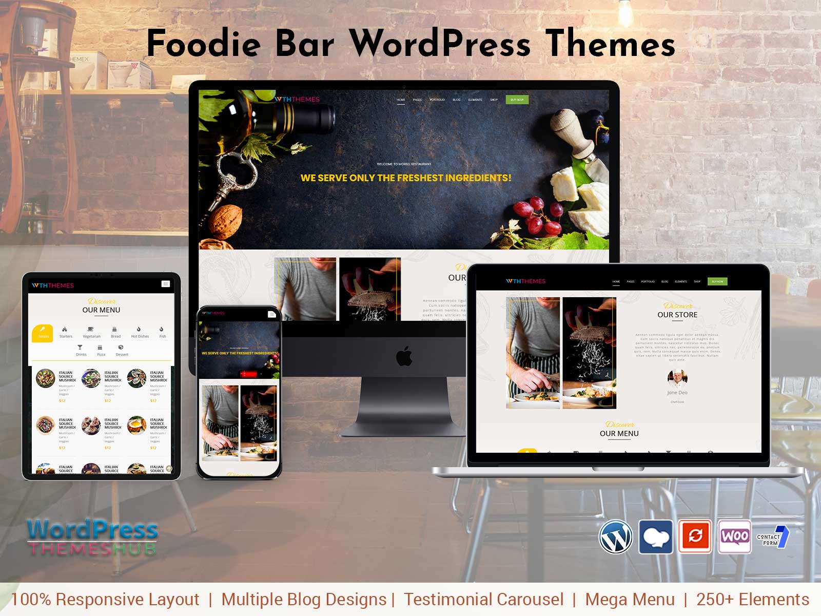 Foodie Bar WordPress Themes For Food Bloggers, And Food-related Website