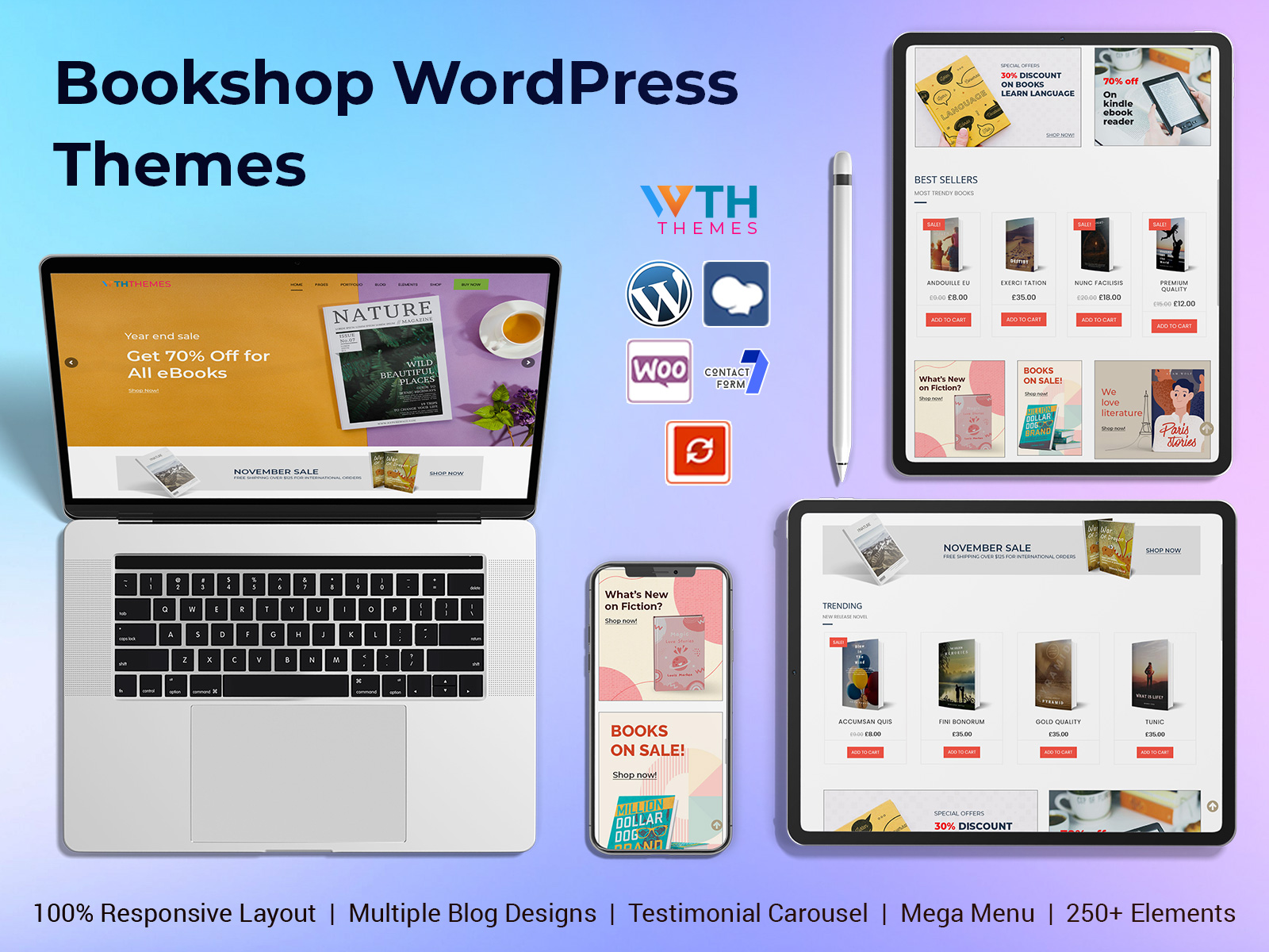Bookshop WordPress Theme Will Help You Launch Your New Website