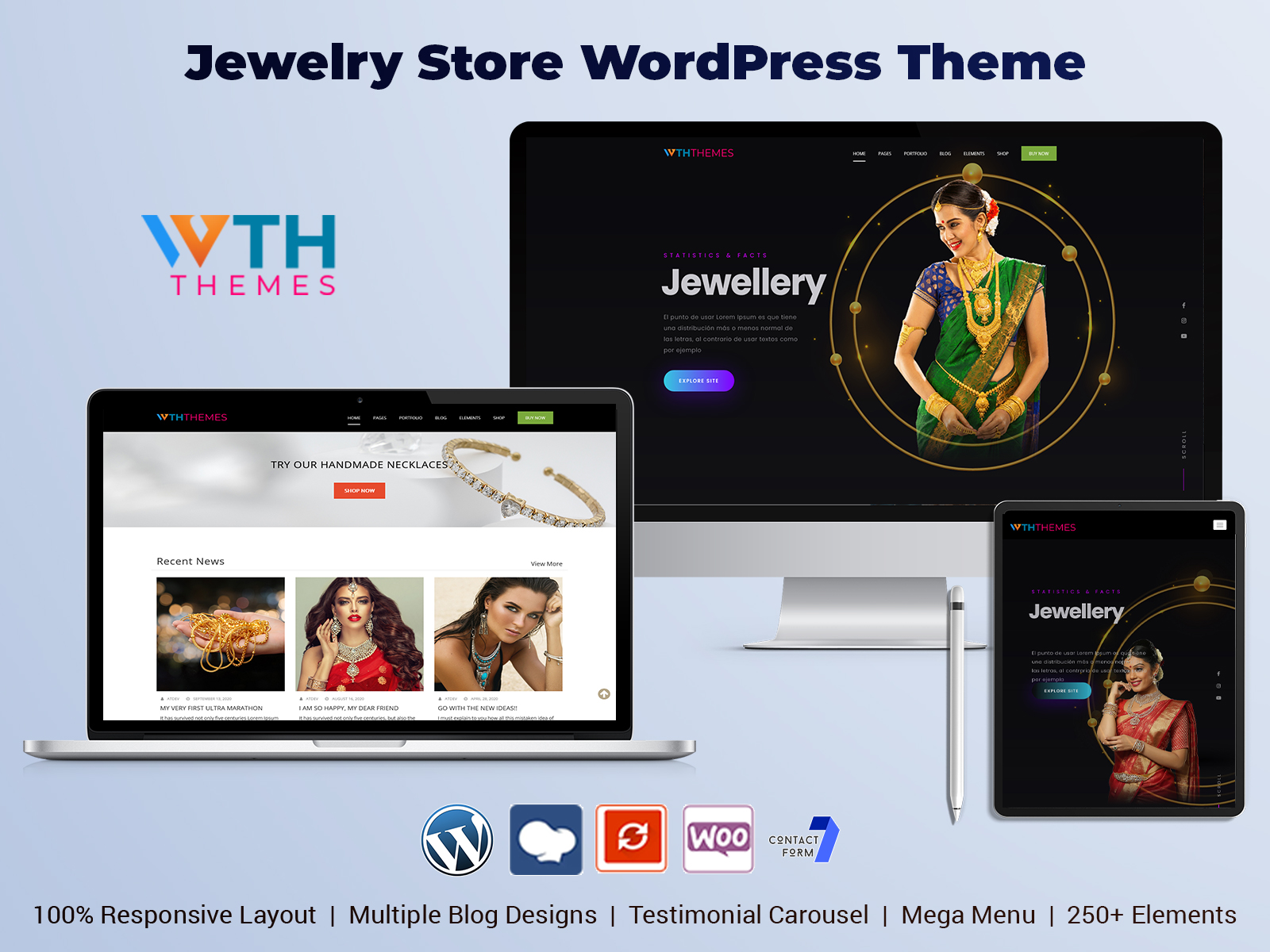 Jewelry WordPress Theme To Make ECommerce Jewelry Websites