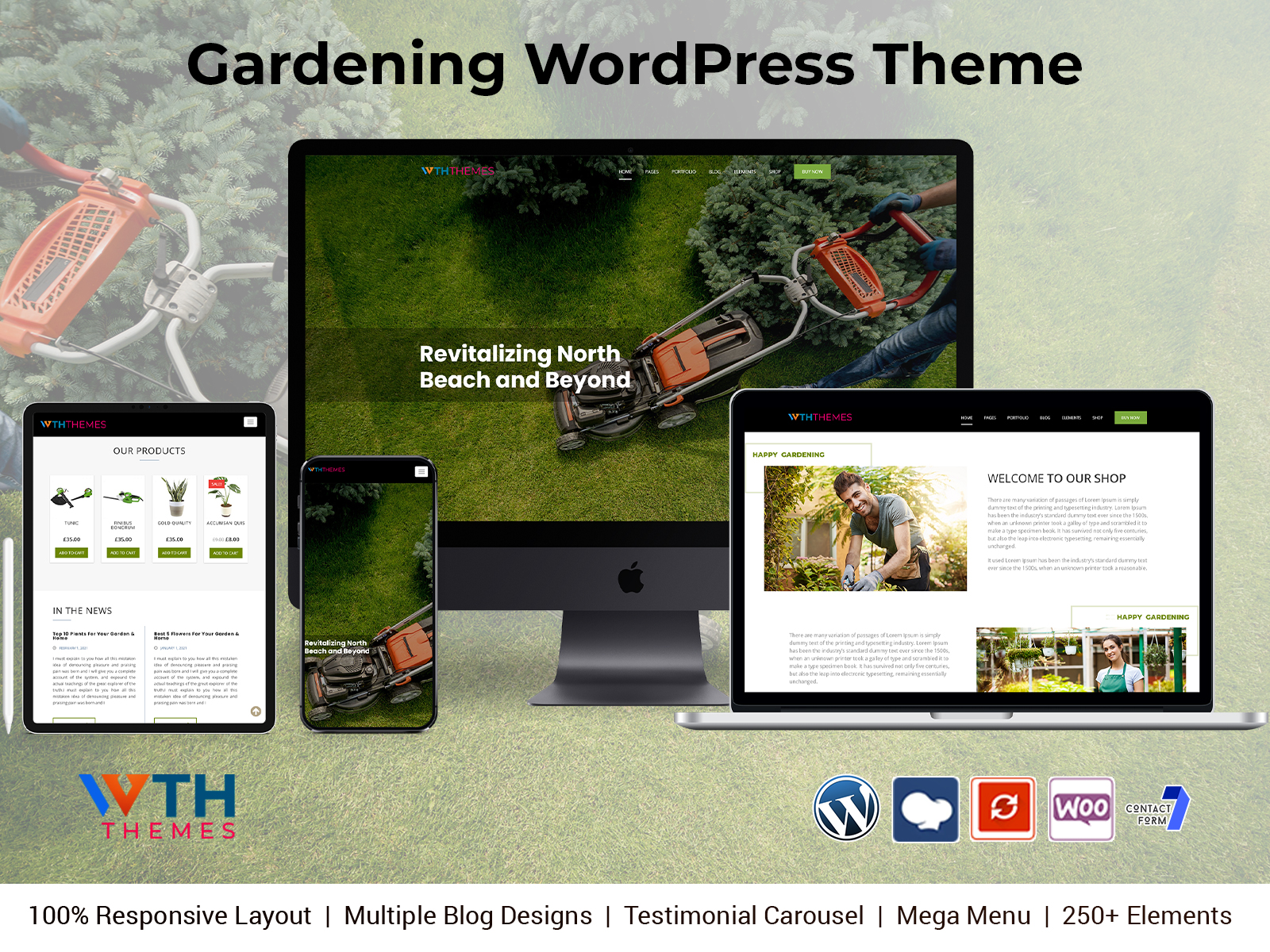 Landscape Gardening WordPress Theme For Landscaping Businesses