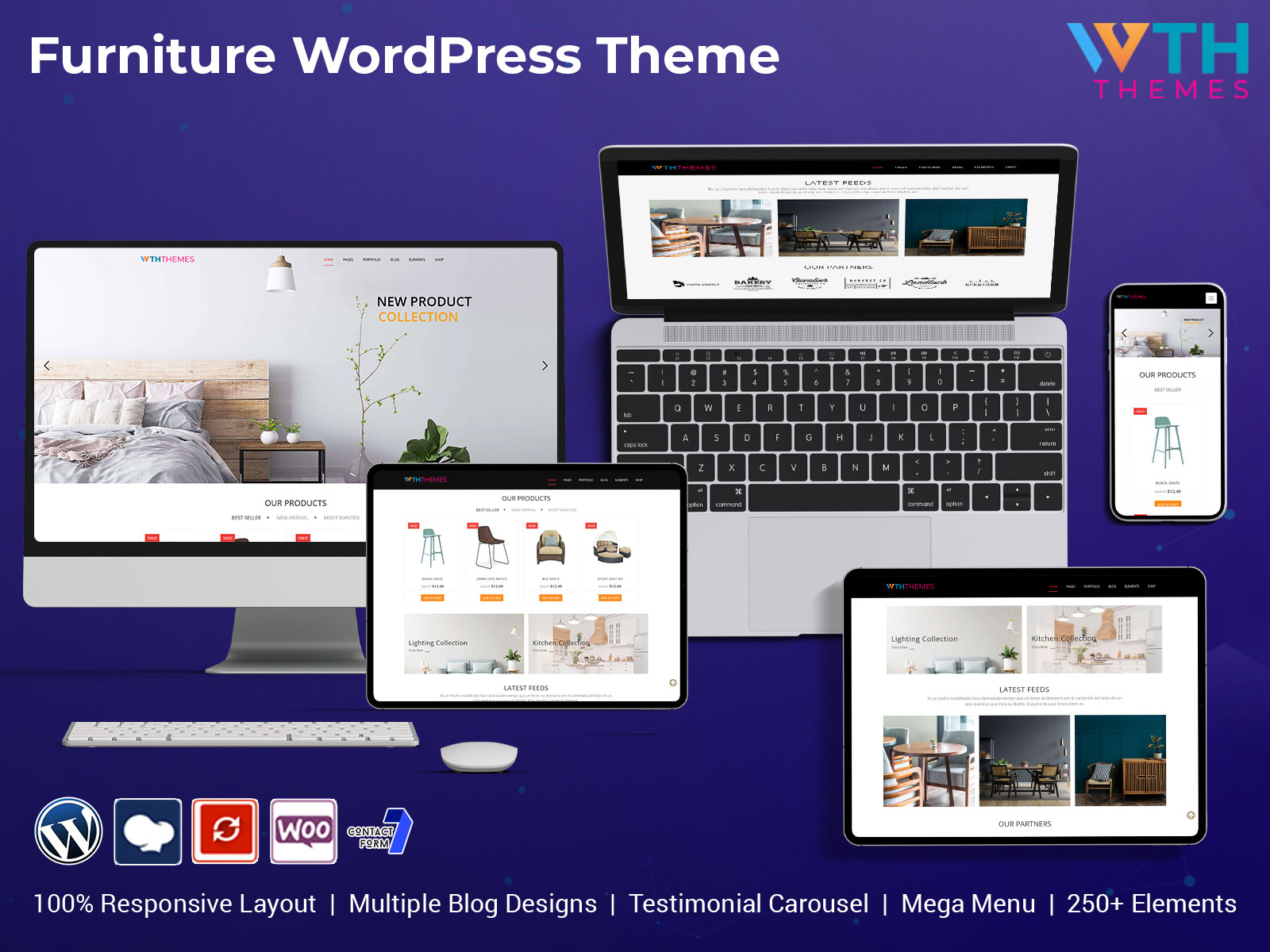 Furniture Store Responsive WordPress Theme For Online Store Websites