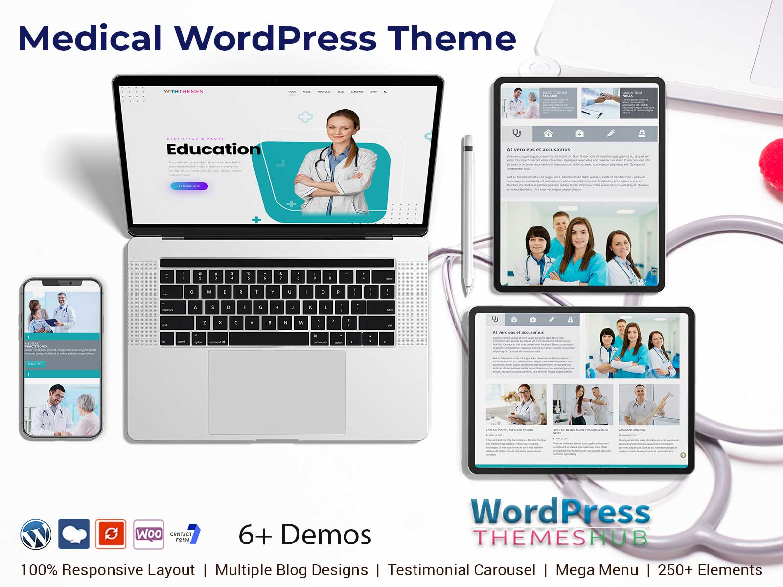 Medical WordPress Theme for Medical And Health-related Websites