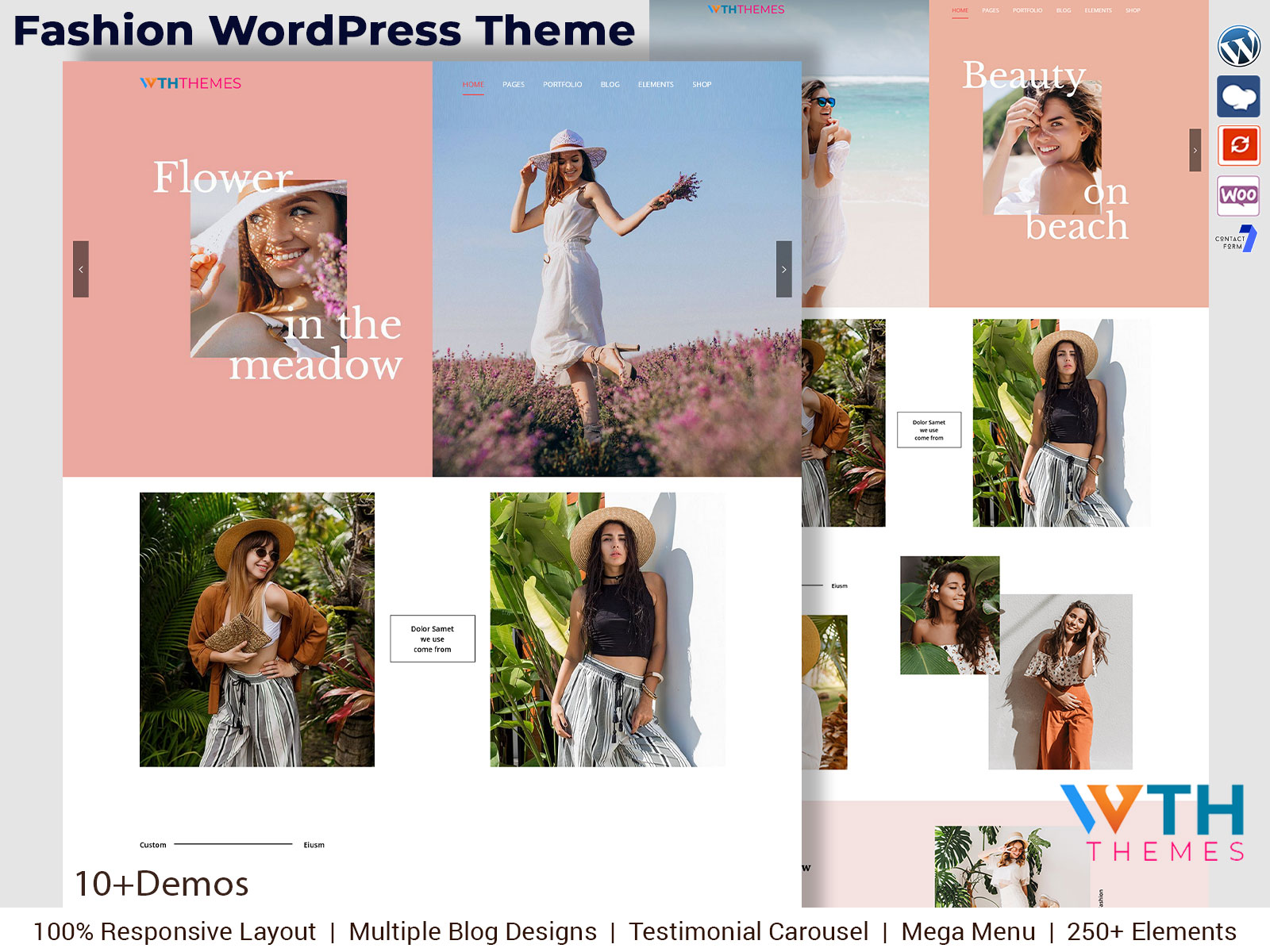 Create Classy Looking Fashion Website With Our Fashion WordPress Theme