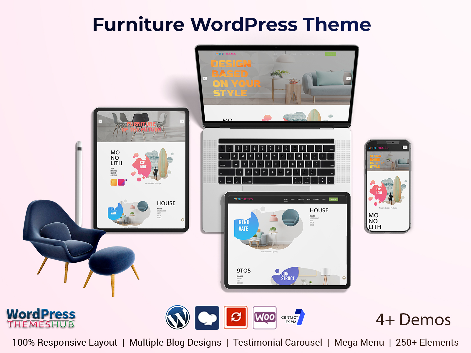 Furniture WordPress Themes For The Furniture Website