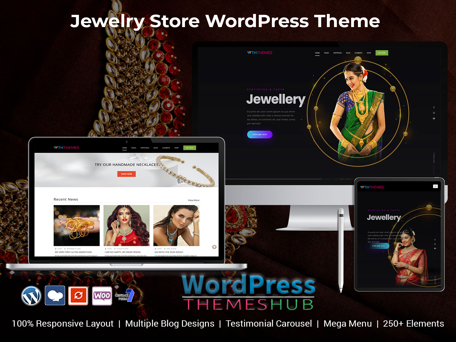 Jewelry WordPress Theme Website For Your Online Store