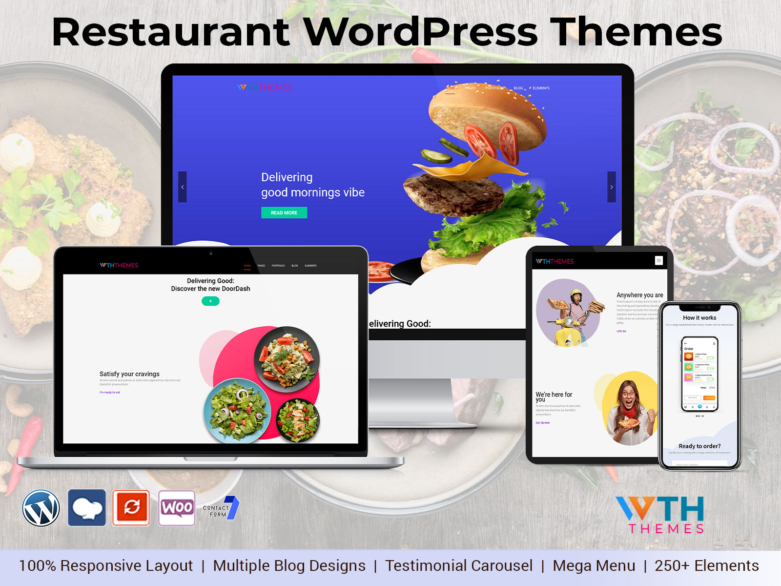 Best Responsive Restaurant WordPress Theme For Your Website
