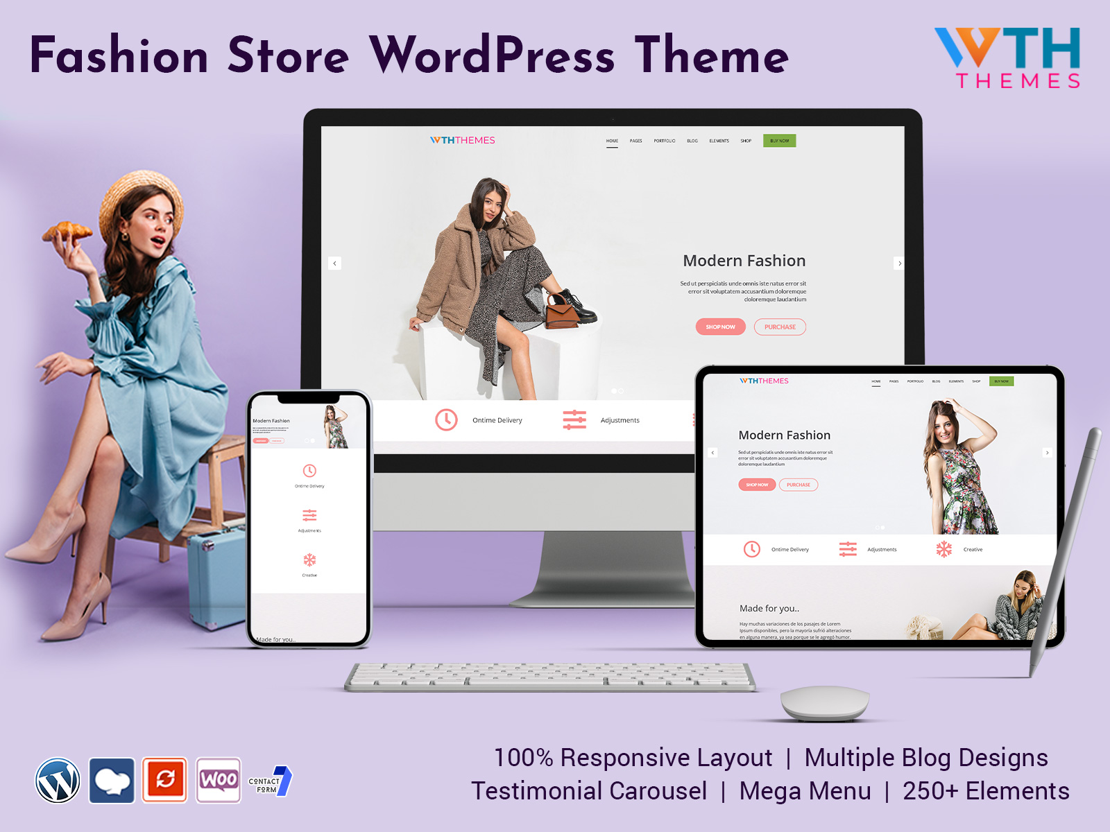 Bella Fashion Business WordPress Theme For Fashion Businesses