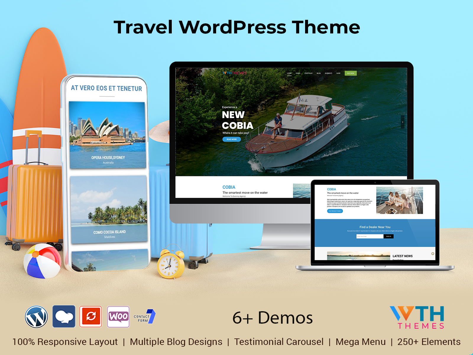 Travel WordPress Theme For The Travel Blogger