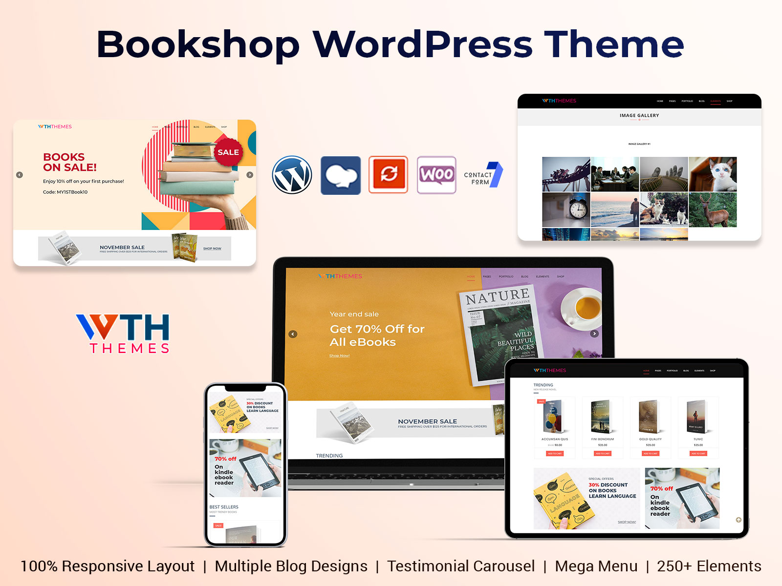 Best Bookshop WordPress Theme For Selling Books Online