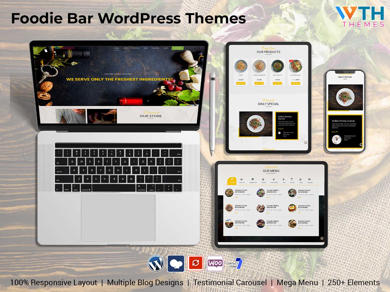 Foodie WordPress Themes Website With Simple And Cool Features