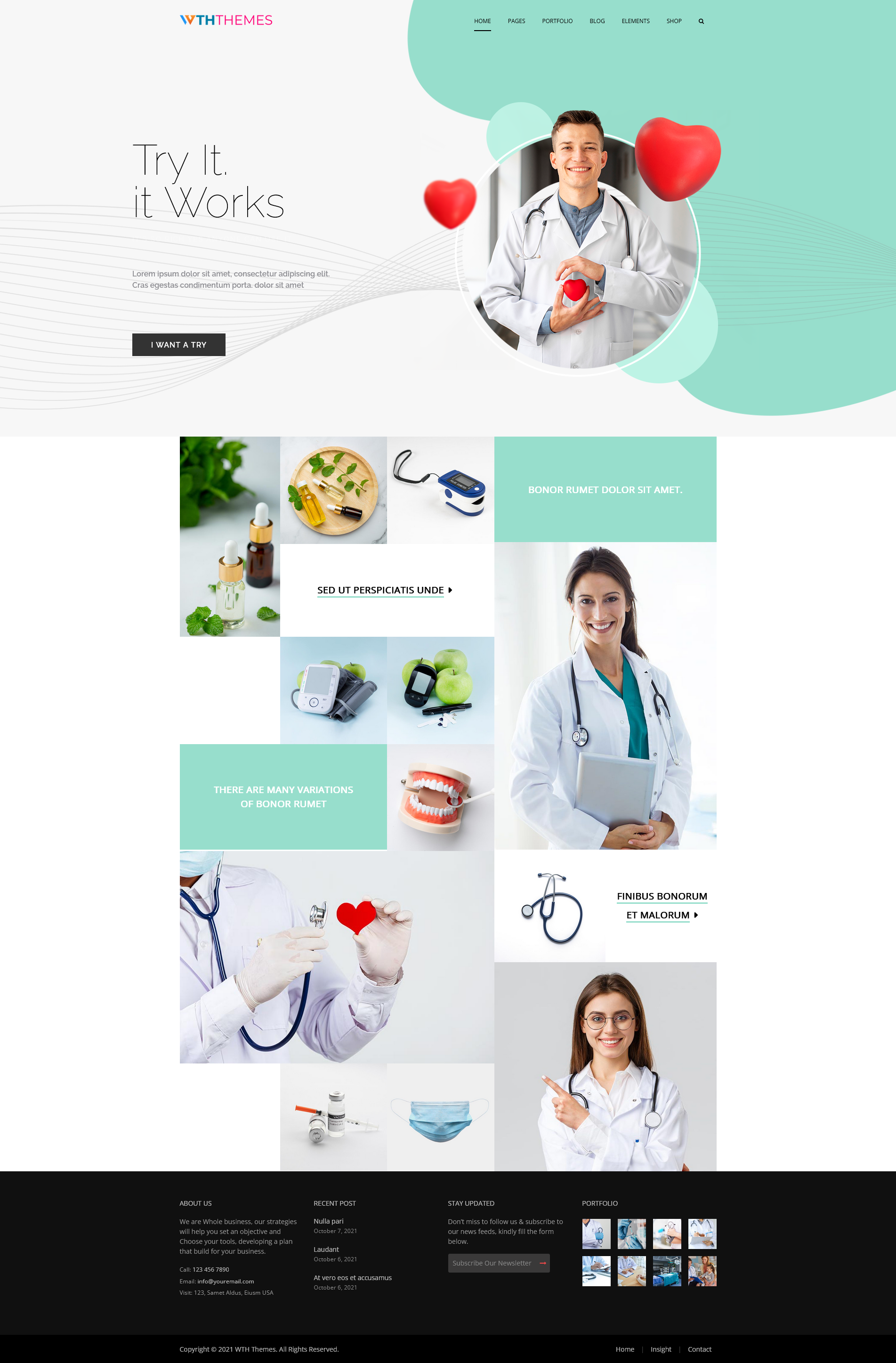 Medical WordPress Theme