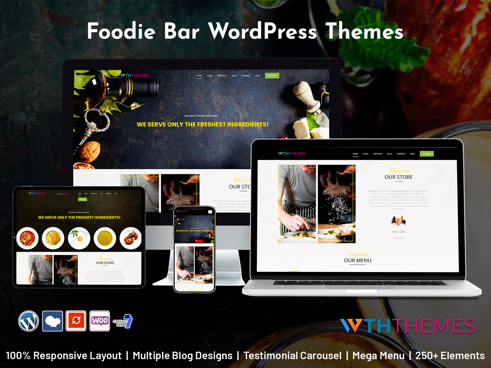 Delicious Foodie WordPress Themes For Your Website