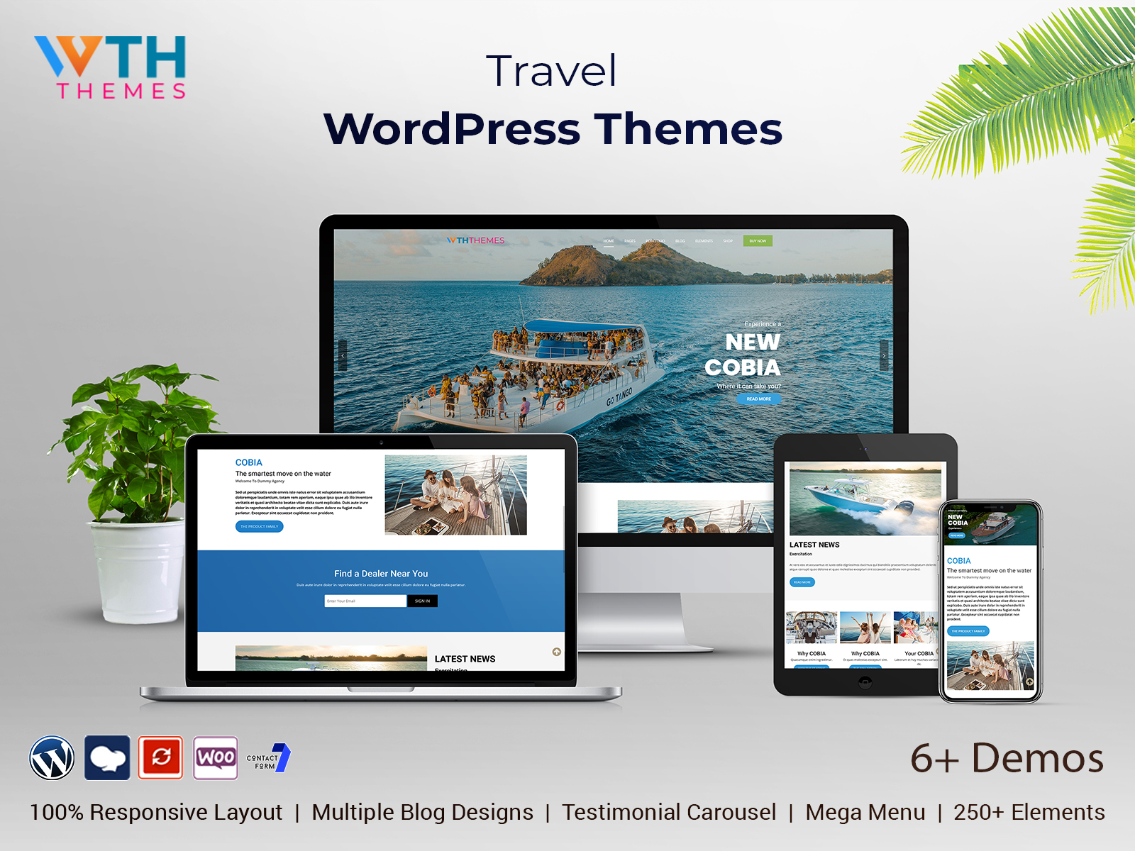 Travel Responsive WordPress Theme