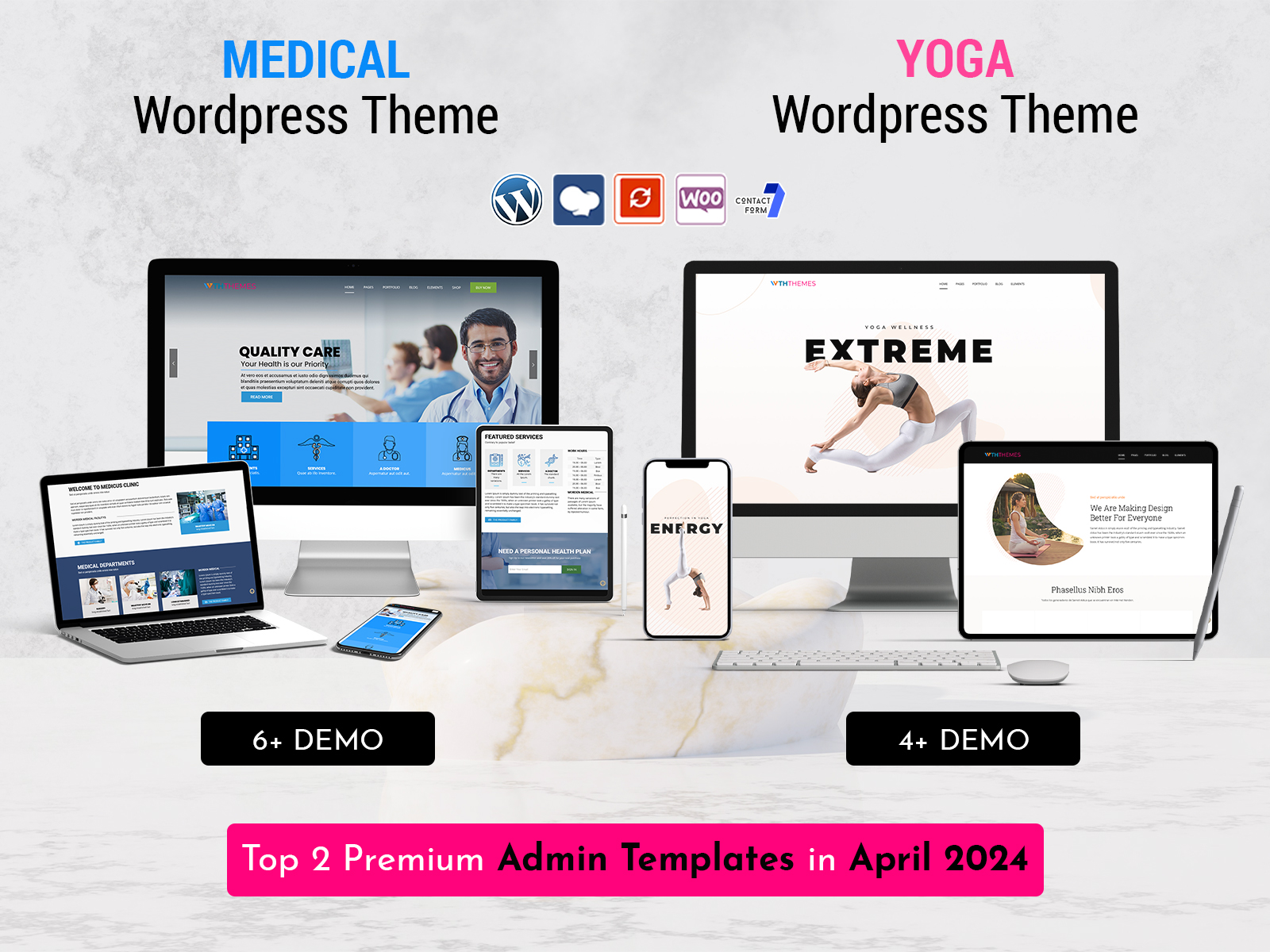Exploring The Trendiest Premium WordPress Themes In April 2024