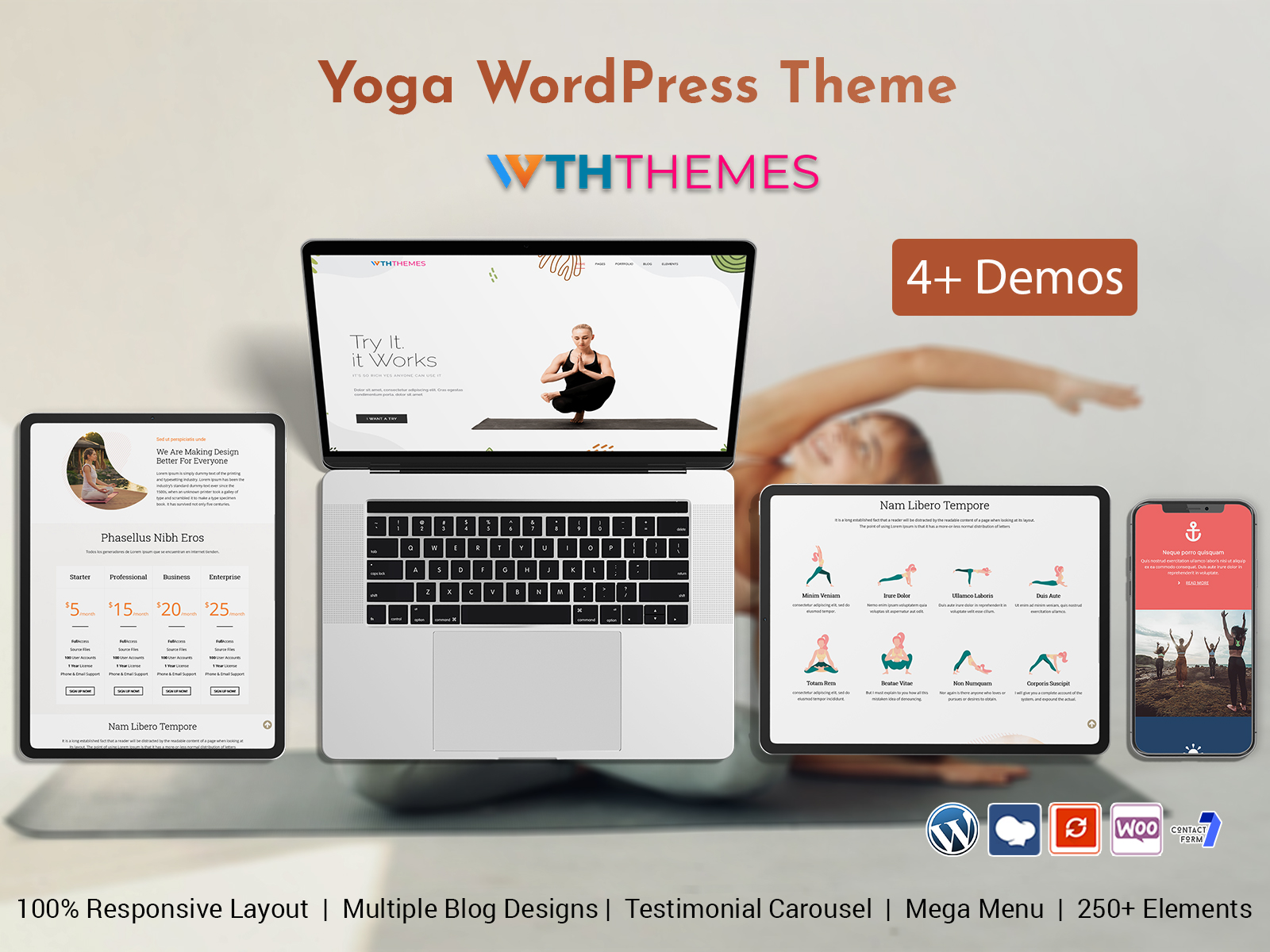 Enhance Your Online Class With Yoga WordPress Theme