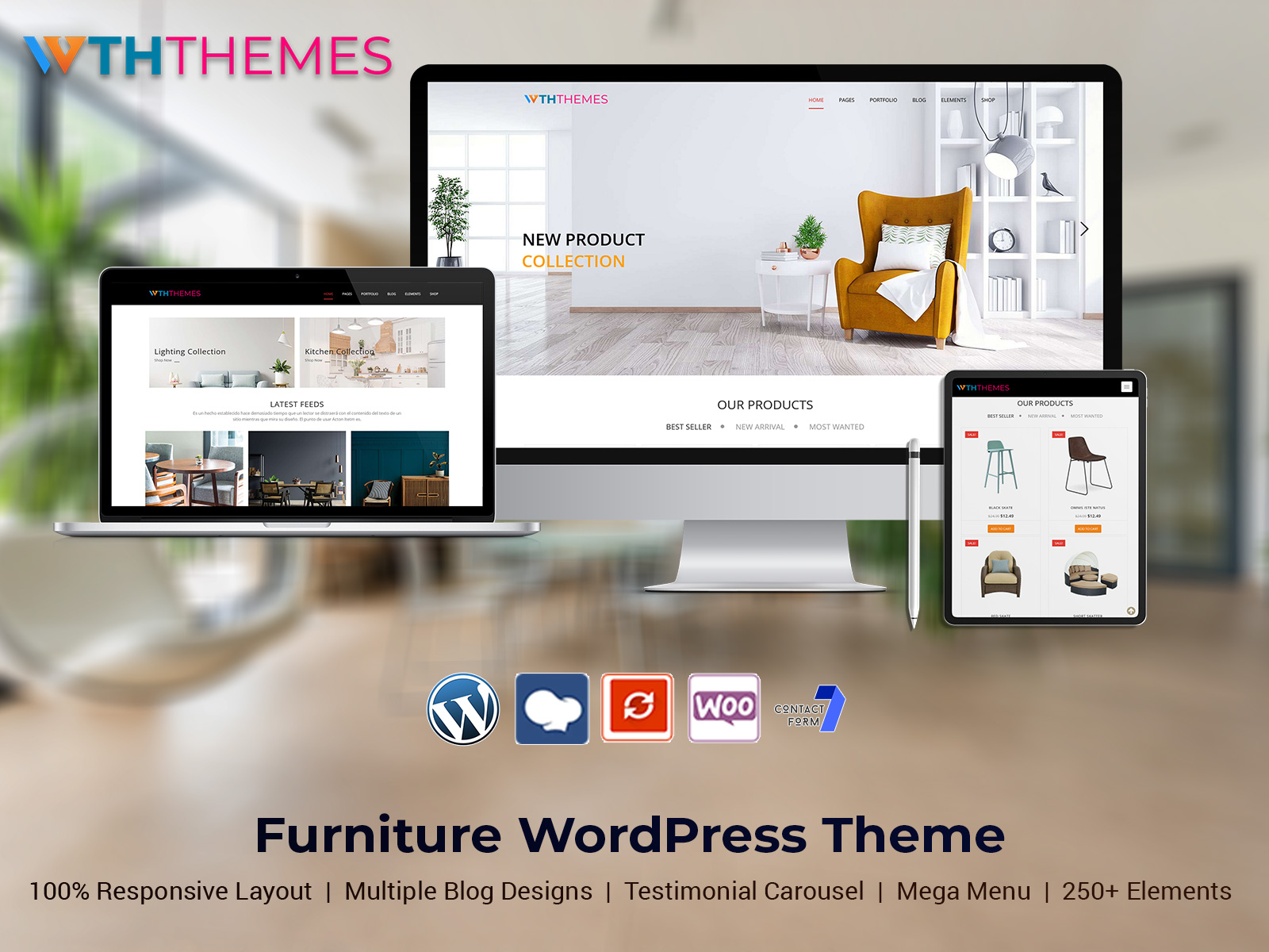 Create A Professional Website With A Furniture WordPress Theme