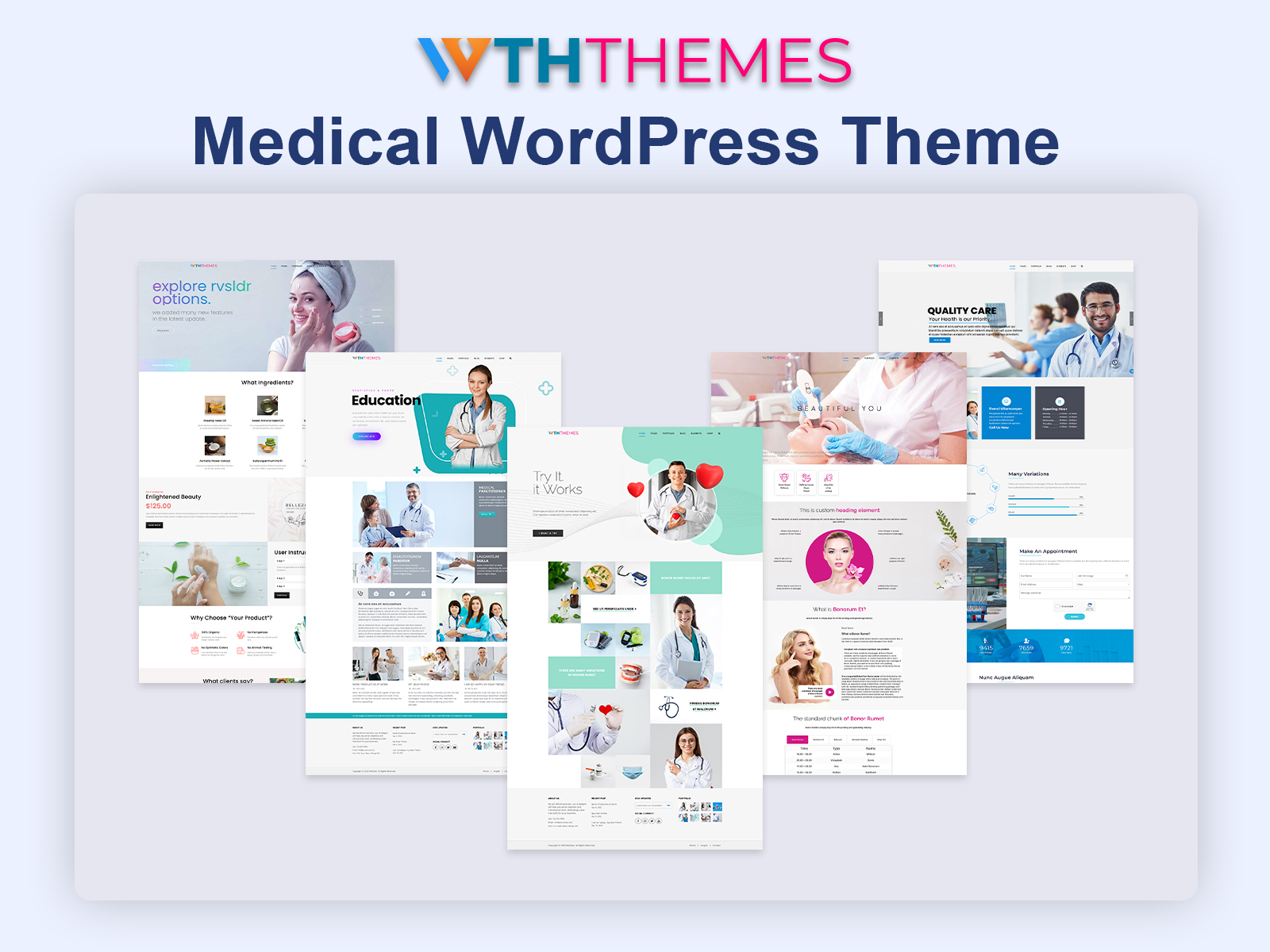 Try Our Medical WordPress Theme Today And Experience The Difference